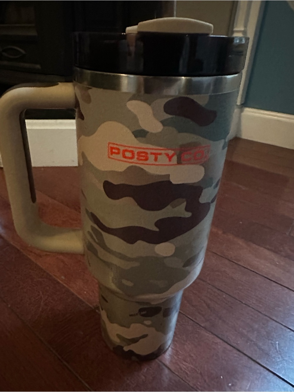 Post Malone Stanley Camo Travel Tumbler - Green Camo